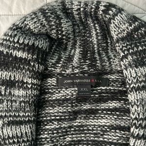 John Varvatos Shawl Collar Cardigan